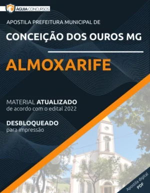 Apostila Almoxarife Pref Conceição dos Ouros MG 2022