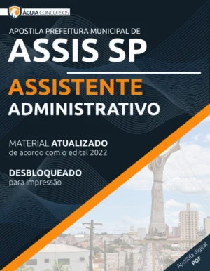 Apostila Assistente Administrativo Pref Assis SP 2022