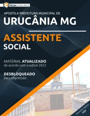 Apostila Assistente Social Pref Urucânia MG 2022