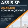 Apostila Auxiliar Conservação de Vias Assis SP 2022