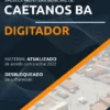 Apostila Digitador Concurso Pref Caetanos BA 2022