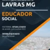 Apostila Educador Social Concurso Pref Lavras MG 2022