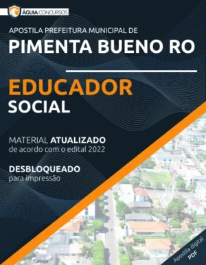 Apostila Educador Social Pref Pimenta Bueno RO 2022