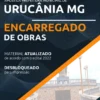 Apostila Encarregado de Obras Pref Urucânia MG 2022