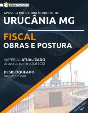 Apostila Fiscal Obras e Postura Pref Urucânia MG 2022