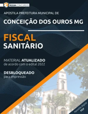 Apostila Fiscal Sanitário Conceição dos Ouros MG 2022