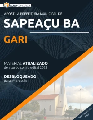 Apostila Gari Concurso Pref Sapeaçu BA 2022