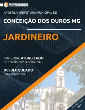 Apostila Jardineiro Pref Conceição dos Ouros MG 2022