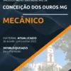 Apostila Mecânico Pref Conceição dos Ouros MG 2022