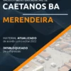 Apostila Merendeira Concurso Pref Caetanos BA 2022