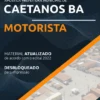 Apostila Motorista Concurso Pref Caetanos BA 2022