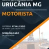 Apostila Motorista Concurso Pref Urucânia MG 2022