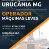 Apostila Operador Máquinas Leves Pref Urucânia MG 2022