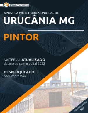 Apostila Pintor Concurso Pref Urucânia MG 2022