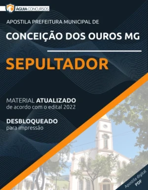 Apostila Sepultador Pref Conceição dos Ouros MG 2022