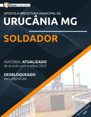 Apostila Soldador Concurso Pref Urucânia MG 2022