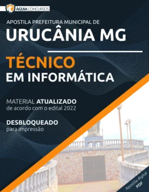 Apostila Técnico em Informática Pref Urucânia MG 2022