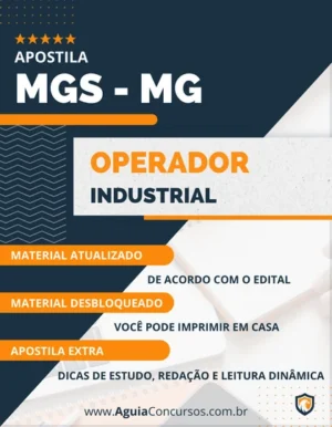 Apostila Concurso MGS MG 2022 Operador Industrial