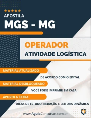 Apostila Concurso MGS MG 2022 Operador Atividade Logística