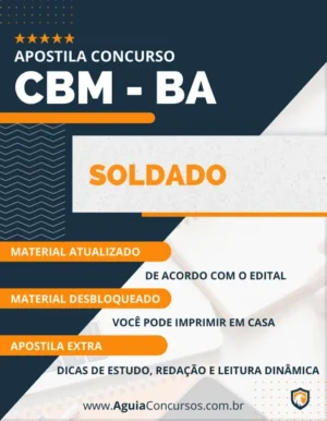 Apostila Concurso CBM BA 2022 Soldado