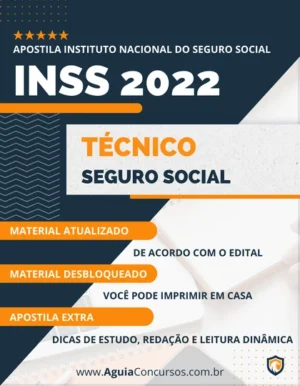 Apostila Concurso INSS 2022 Técnico do Seguro Social
