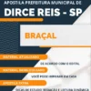 Apostila Concurso Pref Dirce Reis SP 2022 Braçal