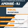 Apostila Pref Aperibé RJ 2022 Fiscal de Posturas
