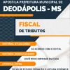 Apostila Pref Deodápolis MS 2022 Fiscal de Tributos