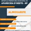 Apostila Pref Aparecida D'Oeste SP 2023 Almoxarife