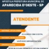 Apostila Pref Aparecida D'Oeste SP 2023 Atendente