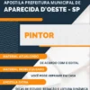 Apostila Pref Aparecida D'Oeste SP 2023 Pintor