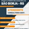 Apostila Atendente Consultório Dentário Pref São Borja RS 2023