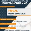 Apostila Fiscal Obras e Posturas Pref Jequitinhonha MG 2023