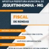 Apostila Fiscal Rendas Pref Jequitinhonha MG 2023