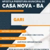 Apostila Gari Concurso Prefeitura Casa Nova BA 2023