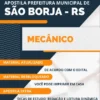 Apostila Mecânico Concurso Prefeitura São Borja RS 2023