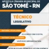 Apostila Técnico Legislativo Câmara São Tomé RN 2023