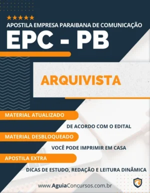 Apostila Arquivista Concurso EPC PB 2023