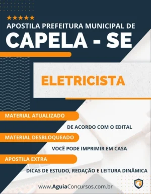 Apostila Eletricista Concurso Pref Capela SE 2023