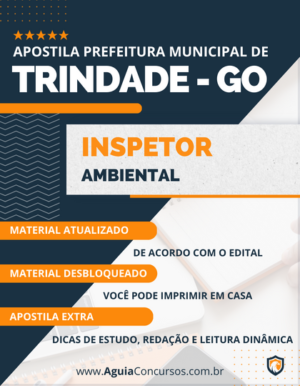 Apostila Inspetor Ambiental Pref Trindade GO 2023