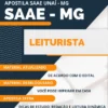 Apostila Leiturista Concurso SAAE Unaí MG 2023