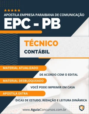 Apostila Técnico Contábil EPC PB 2023