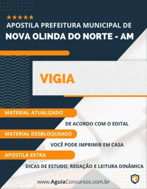 Apostila Vigia Pref Nova Olinda do Norte AM 2023