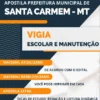 Apostila Vigia Escolar Pref Santa Carmem MT 2023