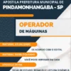 Apostila Operador Máquinas Pref Pindamonhangaba SP 2023