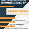 Apostila Recepcionista Pref Pindamonhangaba SP 2023