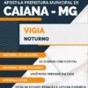 Apostila Vigia Noturno Pref Caiana MG 2023