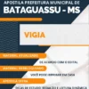 Apostila Vigia Concurso Pref Bataguassu MS 2023
