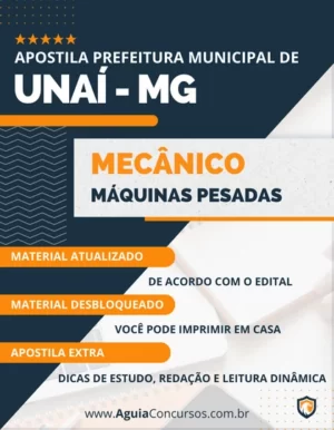 Apostila Mecânico Máquinas Pesadas Unaí MG 2023