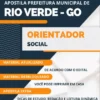 Apostila Orientador Social Pref Rio Verde GO 2023